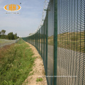 High security welded clear view 358 anti-climb fence